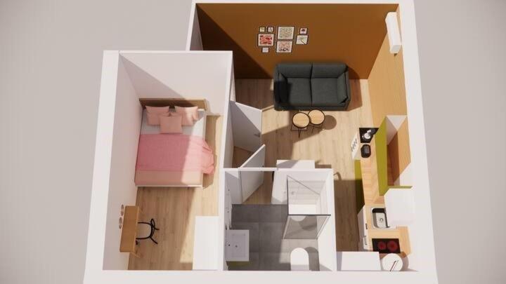 Le Castel Appartement Castelnaudary Buitenkant foto